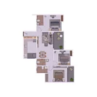 3 BHK Floorplan